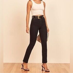 Reformation Black Skinny Jeans for Women